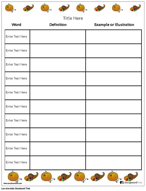 Matematiikan Sanasto 8 Storyboard Por Fi Examples