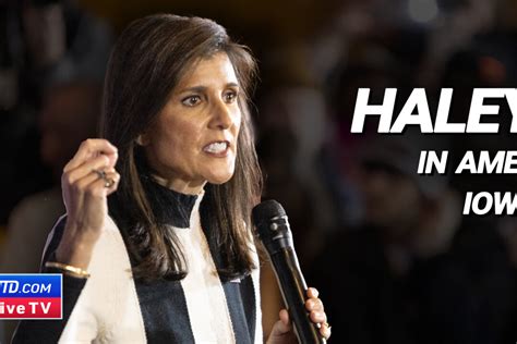 Nikki Haley Campaigns in Ames the Day Before Iowa Caucus | EpochTV