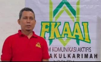 Eks Napiter Sdr Saman Wujudkan Pemilu 2024 Yang Damai Tanpa Radikalisme