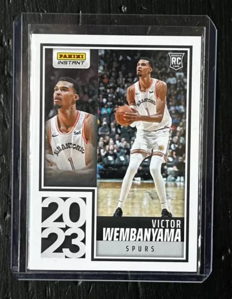 Victor Wembanyama Rookie Panini Instant Nba San Antonio Spurs