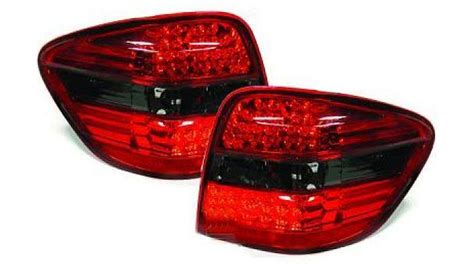 Jeu De Feux Ar Led Rouge Fum Pour Mercedes Ml W