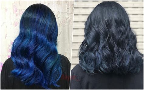 Blue Black Hair Color | Stunning Blue Black Hair Color Ideas