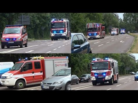 Löschzug C Dienst und GW EWH BF Halle Saale HW YouTube