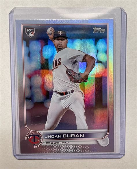 Topps Update Jhoan Duran Rainbow Foil Rookie Rc Us Twins Ebay