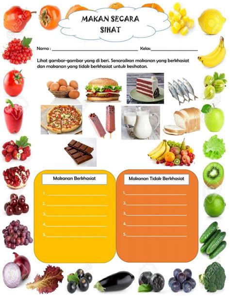 Gambar Makanan Berkhasiat Dan Tidak Berkhasiat