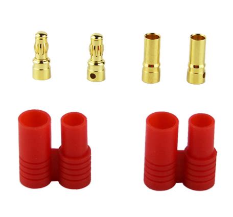 Hxt Mm Gold Connector With Protector Male Female Pairs Pcs