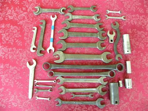 Large Lot Vintage Bonney Wrenches Sockets Tools Antique Price Guide