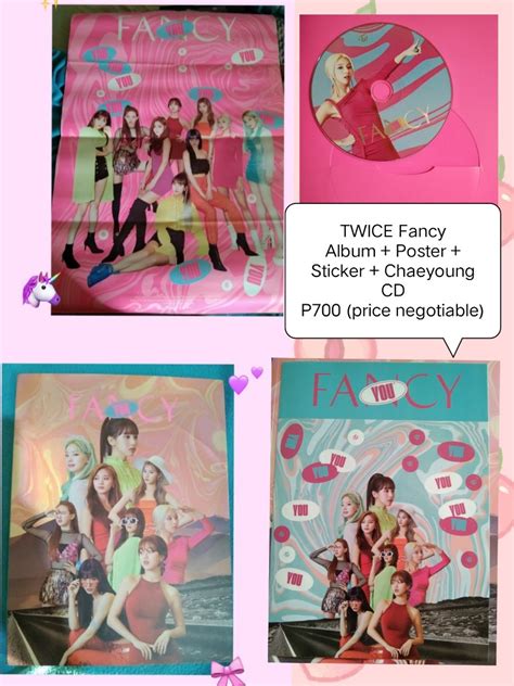 TWICE Fancy Album + Poster on Carousell