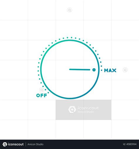 Volume Knob Animated Icon download in JSON, LOTTIE or MP4 format