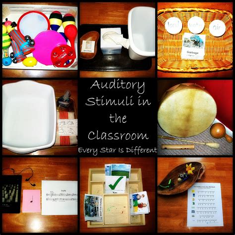 Auditory Stimuli in the Classroom - Every Star Is Different