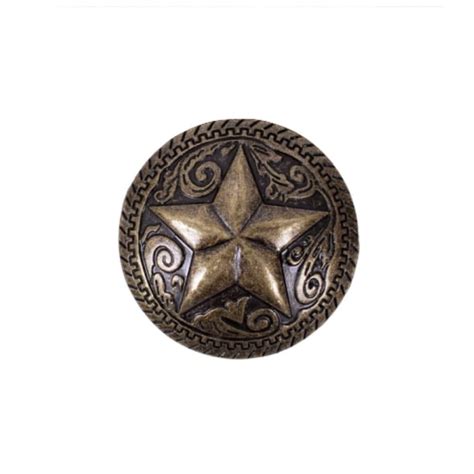 Conchos De Estrellas Del Salvaje Oeste Piezas Western And Cowboy