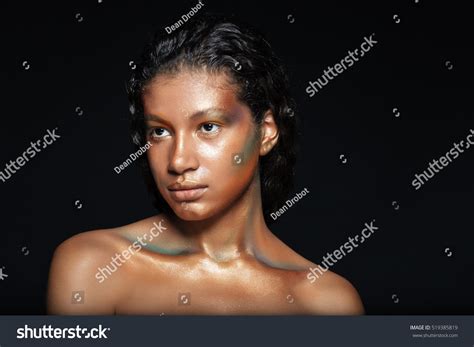 Beauty Naked African Woman Studio Isolated Stock Photo 519385819 Shutterstock