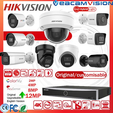 Hikvision New 8 MP Smart Hybrid Light Colorvu Fixed Mini Bullet Network