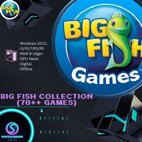 pc gamedigital big fish collection  games shopee malaysia