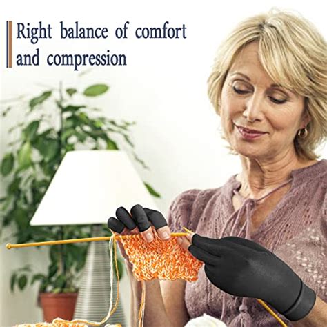 Snapklik Vlela Copper Arthritis Compression Gloves Women Men