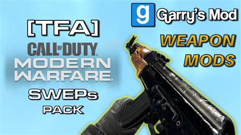 TFA COD MW2019 SWEPs Garry S Mod Weapons Mod Showcase YouTube