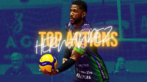 Yosvany Hernandez Top Actions With Vero Volley Monza Youtube