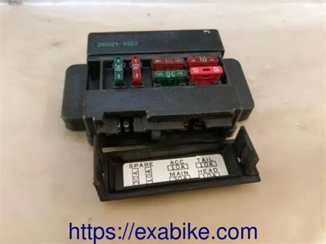 BOITE A FUSIBLES Pour Kawasaki GPZ 600 R De 1985 A 1987 ZX600A EUR 30