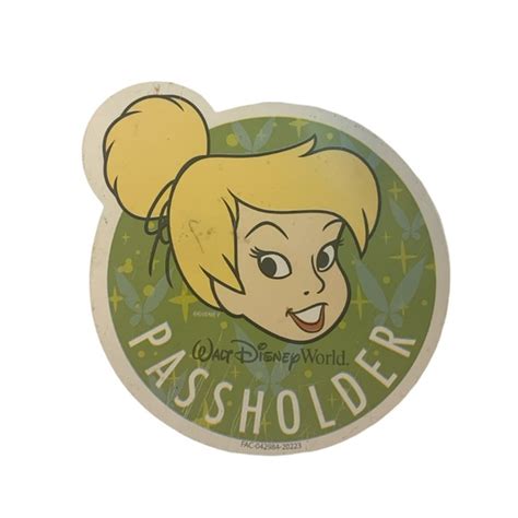 Disney Other Tinker Bell Disney Passholder Magnet Poshmark