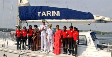 Indian Navy S All Female Crew Of Insv Tarini Creates History Sails