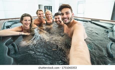 Friends Hot Tub Images Stock Photos D Objects Vectors Shutterstock
