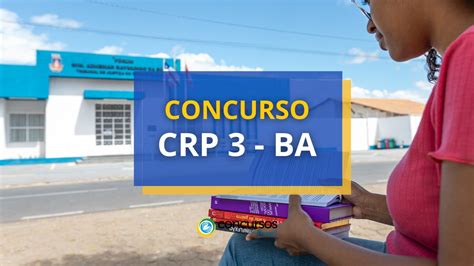 Concurso Crp Ba Confira Extrato De Edital Publicado