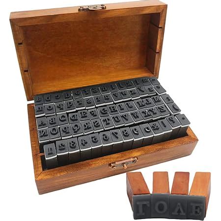 Amazon Rubber Stamp Letters Alphabets Dedoot 70 Pcs Alphabet