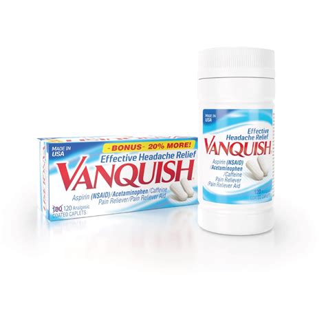 buy vanquish pain reliever effective headache   aspirin