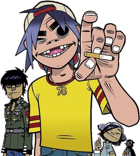 Gorillaz Art Png Download Clipart Large Size Png Image Pikpng