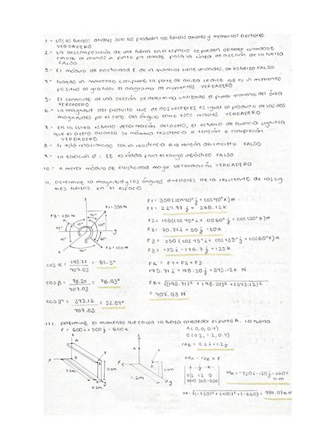 SOLUTION Examen De Meca Nica De Estructuras I Studypool