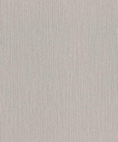 Non Woven Wallpaper 537680 Rasch Uni Lines Light Gray