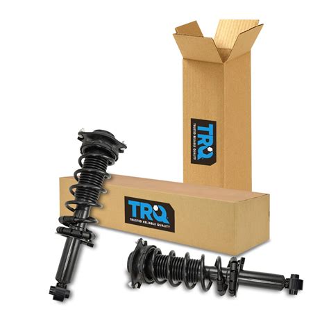 Trq Front Complete Loaded Strut And Spring Assembly Pair Set 2 Piece For