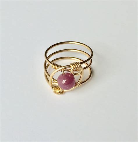 Natural Ruby Ring Ruby Jewelry Solitaire Ring Gold Ruby - Etsy