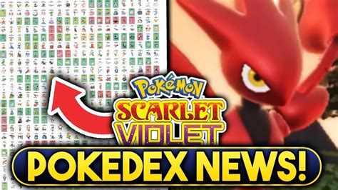 All New Pokemon Leaked Updated Full Gen 9 Pokedex Leaks Pokemon – Otosection