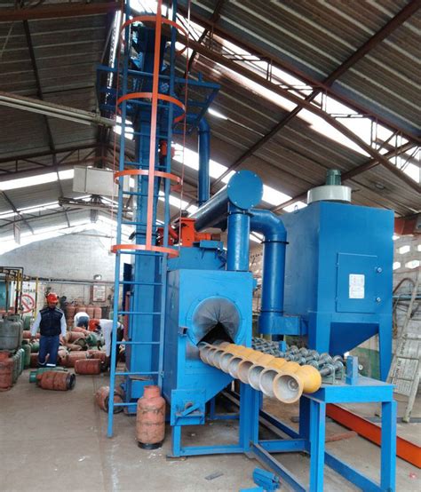 Lpg Gas Cylinder Shot Blasting Machine Price In India