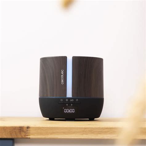 Purearoma Connected Black Woody Humidificador E Altifalante