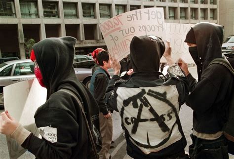 Anarchists And The Antifa The History Of Activists Trump Condemns As