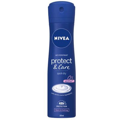 Buy Nivea Deo Spray Protect & Care (L) 150ml Online in Singapore ...