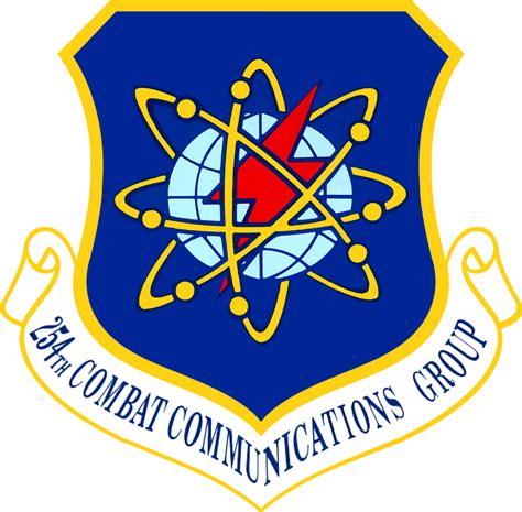 Science Art 254th Combat Communications Group Emblem Gost