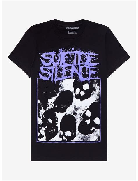 Suicide Silence Skulls Girls T Shirt Hot Topic