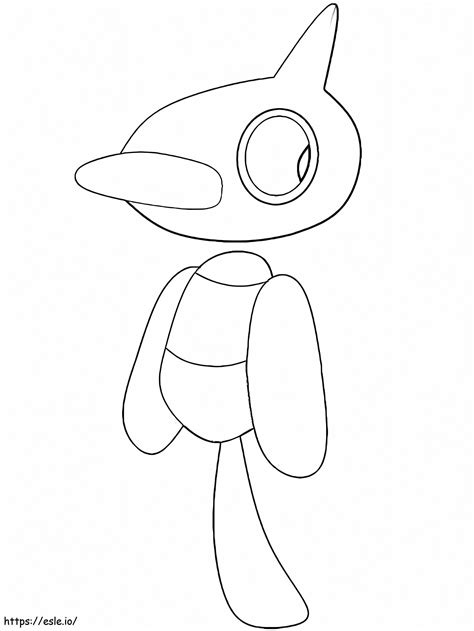 Porygon Z Pokemon 1 coloring page