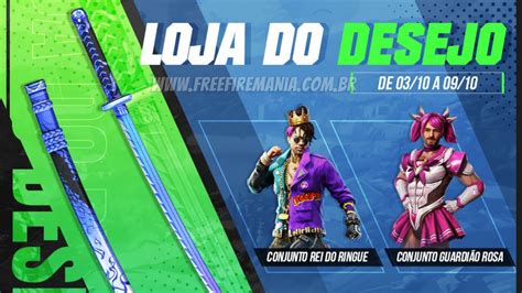 Free Fire Recebe Nova Edi O Da Loja Do Desejo Ff Em Outubro