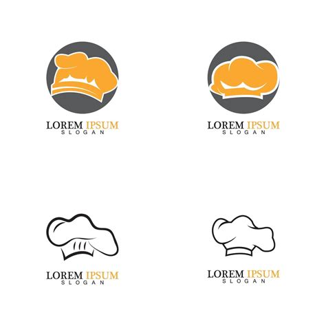 Chef Hat Logo Vector Design Template 3230418 Vector Art At Vecteezy