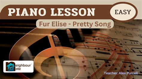 How To Play Fur Elise On Piano Fur Elise Tutorial For Beginners Youtube