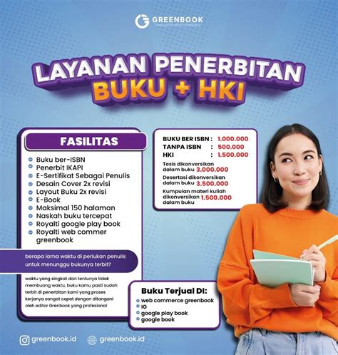 Cara Membuat Profil Penulis Buku Greenbook