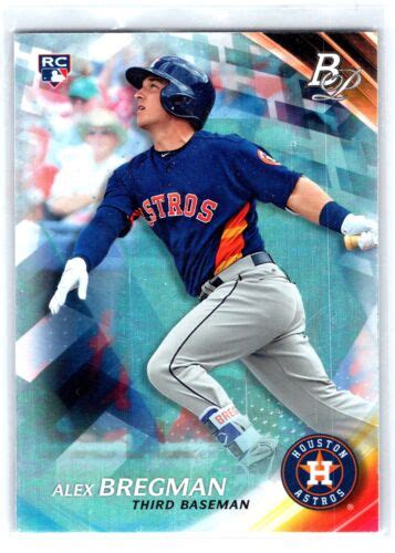 Bowman Platinum Alex Bregman Rc Rookie Ebay