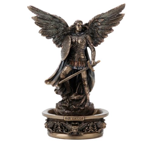 Archangel Michael with Sword and Shield - Amber - Holistic Products Ireland