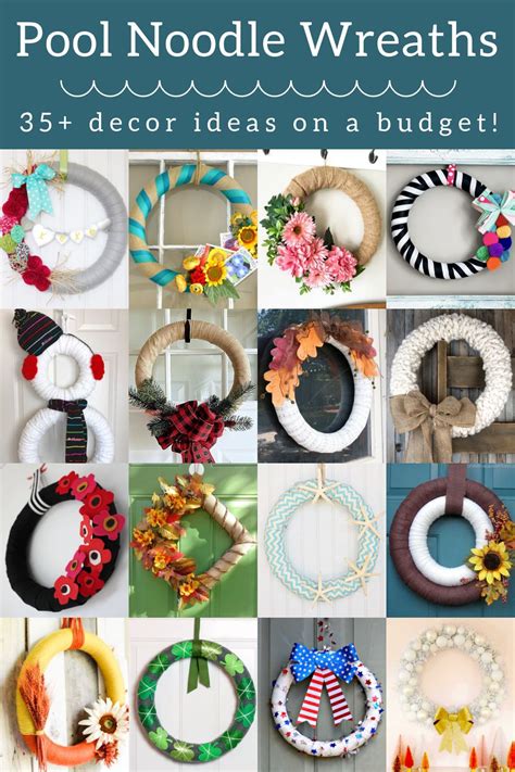 Pool Noodle Wreath Artofit