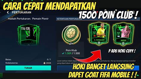 CARA CEPAT MENDAPATKAN 1500 POIN KLUB GACHA PERTUKARAN PEMAIN PIONIR