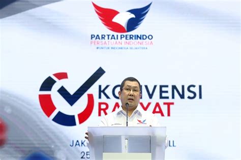 Konvensi Rakyat Partai Perindo Resmi Dibuka Pesan Hary Tanoesoedibjo